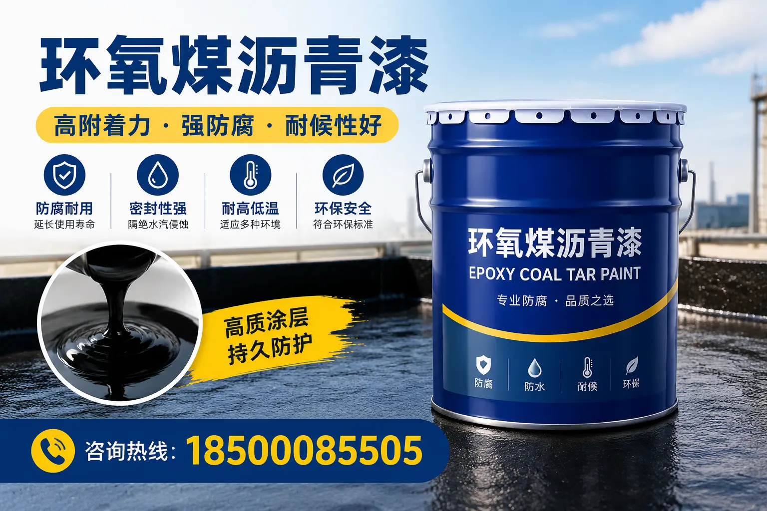 环氧煤沥青漆施工注意事项，确保定安项目顺利进行